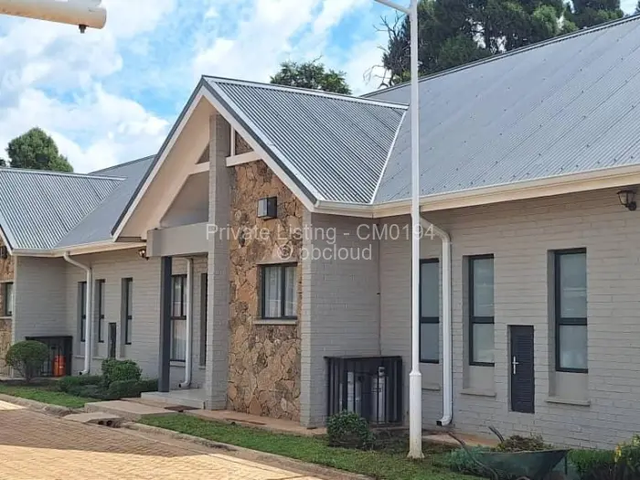 Townhouse/Cluster to Rent in Meyrick Park, Harare