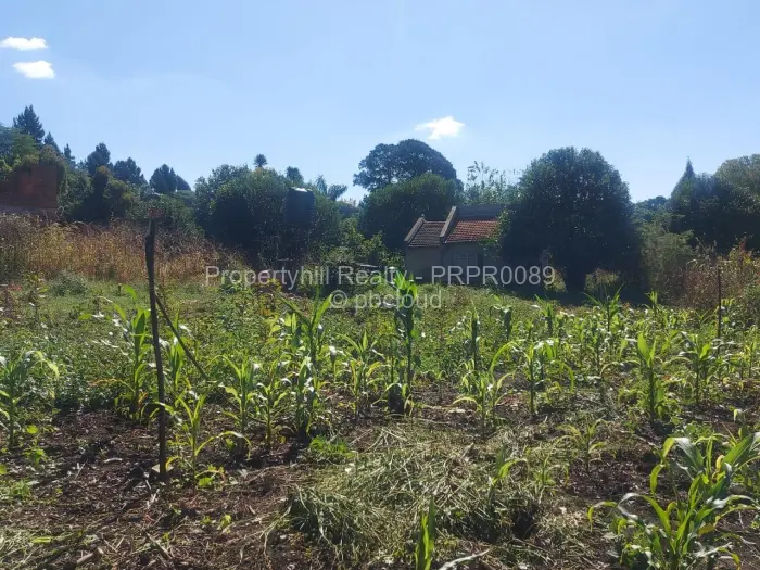 Residential Stand for Sale in Mandara, Harare
