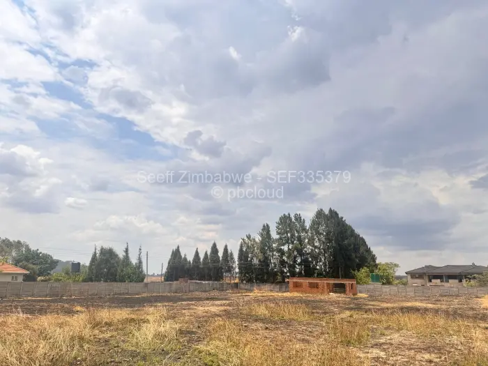 Residential Stand for Sale in Goodhope, Harare