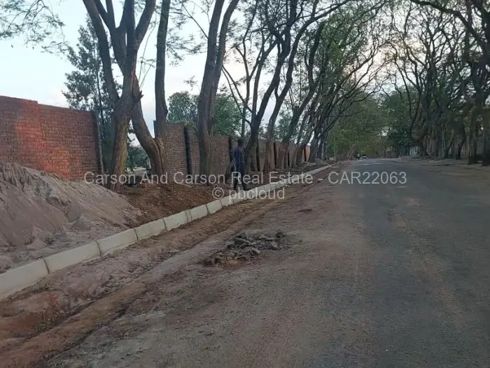 Residential Stand for Sale in Parktown, Harare