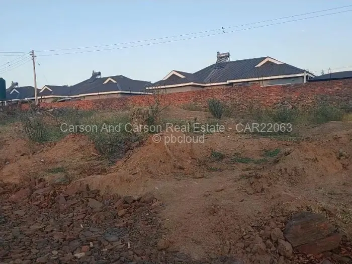 Residential Stand for Sale in Parktown, Harare