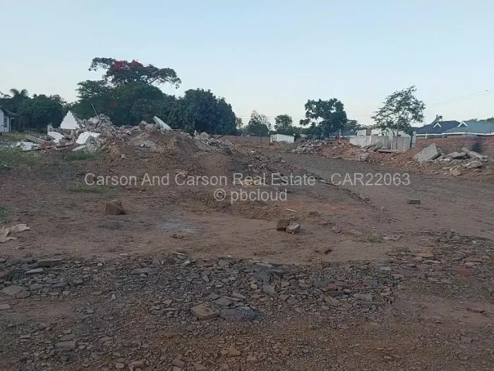 Residential Stand for Sale in Parktown, Harare