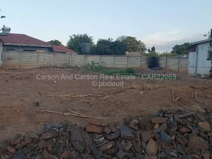 Residential Stand for Sale in Parktown, Harare