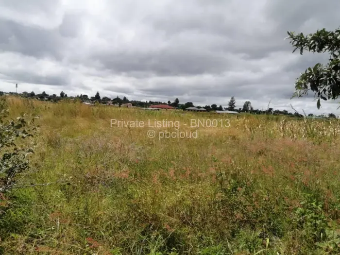Residential Stand for Sale in Crowhill Views, Harare