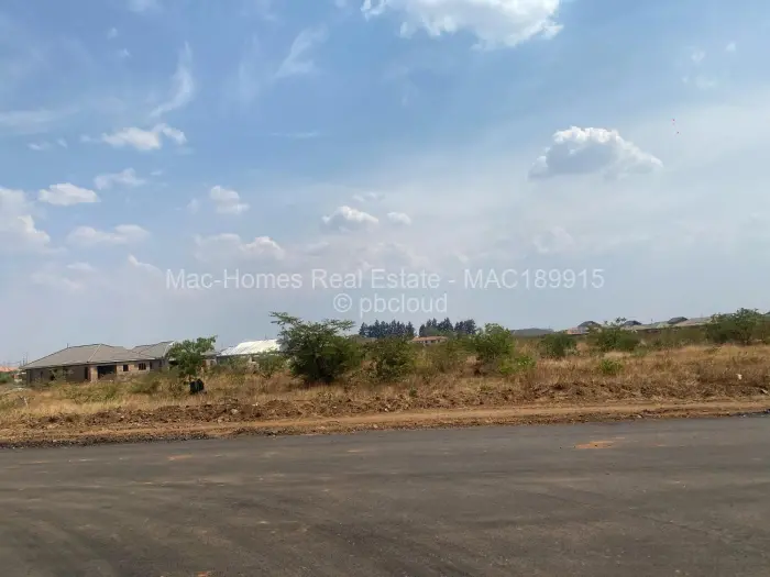 Residential Stand for Sale in Carrick Creagh Estate, Harare
