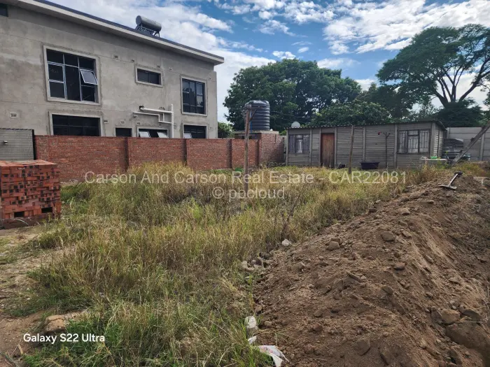 Residential Stand for Sale in Waterfalls, Harare