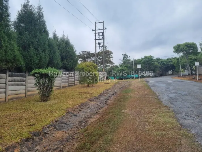 Residential Stand for Sale in Glen Lorne, Harare