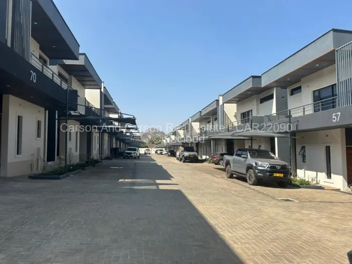 Townhouse/Cluster to Rent in Avondale, Harare