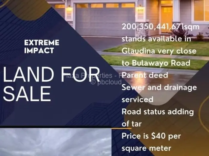 Residential Stand for Sale in Glaudina, Harare