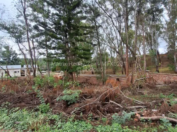 Residential Stand for Sale in Glen Lorne, Harare