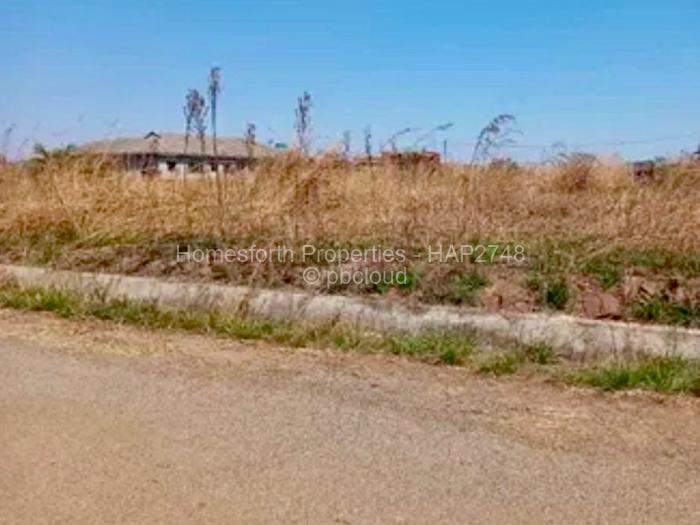 Residential Stand for Sale in Westgate, Harare