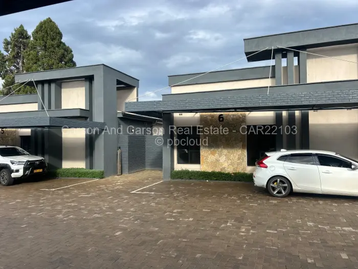 Townhouse/Cluster to Rent in Mount Pleasant, Harare
