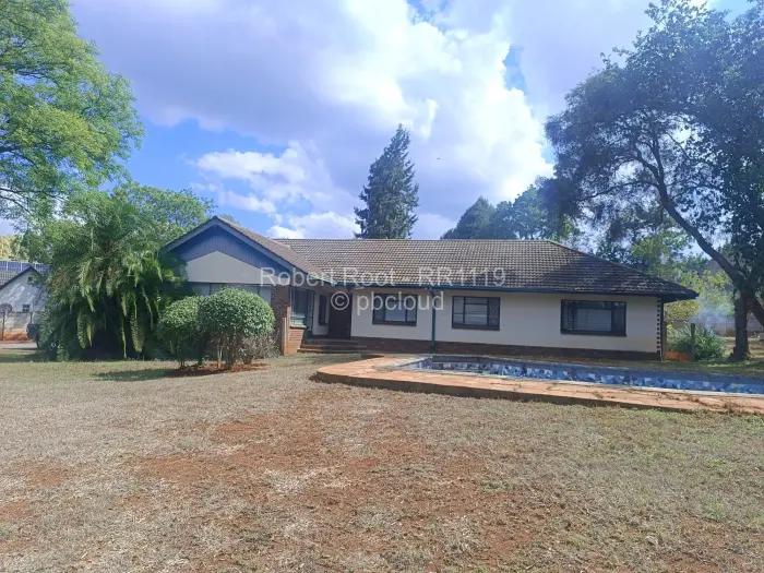 4 Bedroom House to Rent in Rolf Valley, Harare