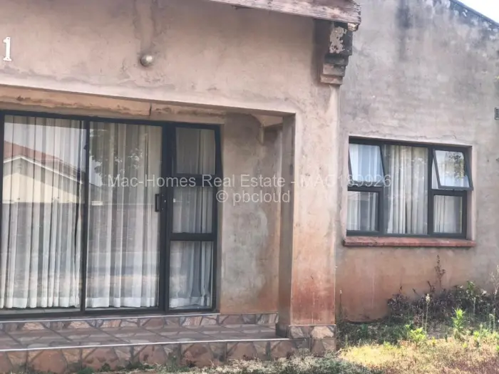 2 Bedroom House for Sale in Hogerty Hill, Harare