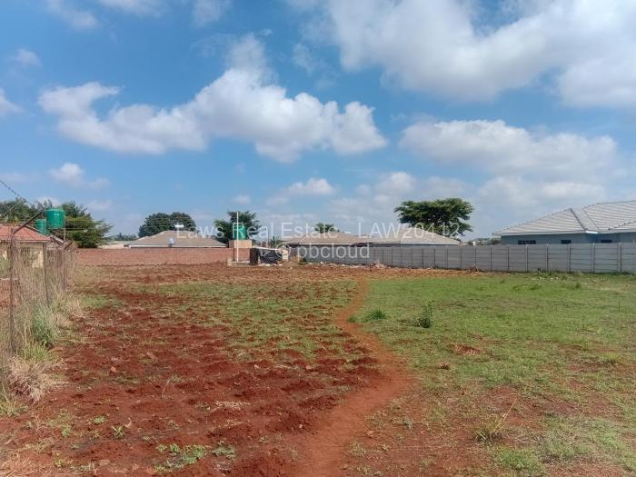 Residential Stand for Sale in Mount Pleasant Heights, Harare