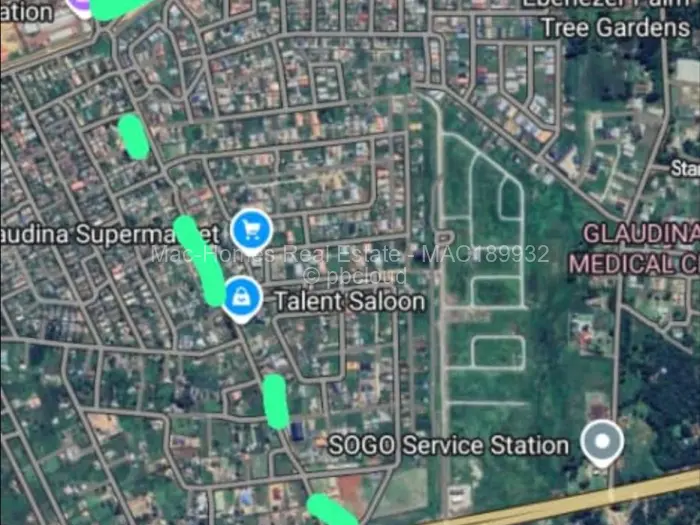 Residential Stand for Sale in Glaudina, Harare