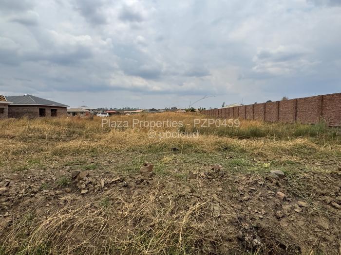 Residential Stand for Sale in Sandton Park, Harare