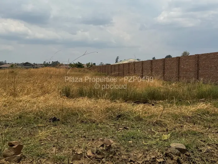 Residential Stand for Sale in Sandton Park, Harare