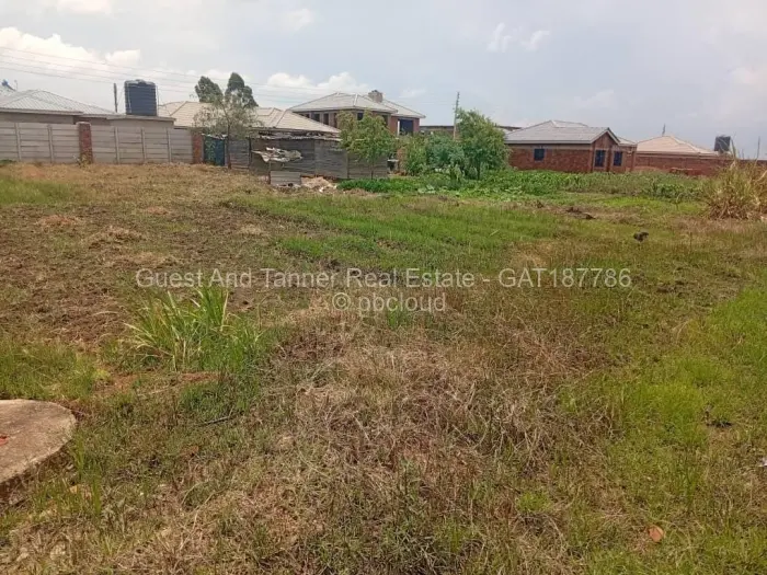 Residential Stand for Sale in Sandton Park, Harare