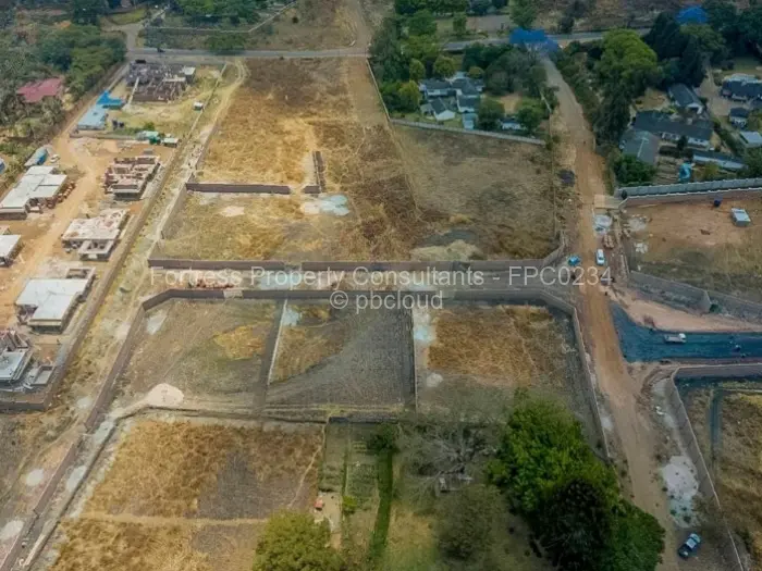 Residential Stand for Sale in The Grange, Harare