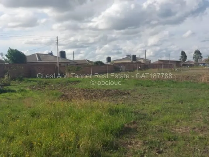 Residential Stand for Sale in Sandton Park, Harare