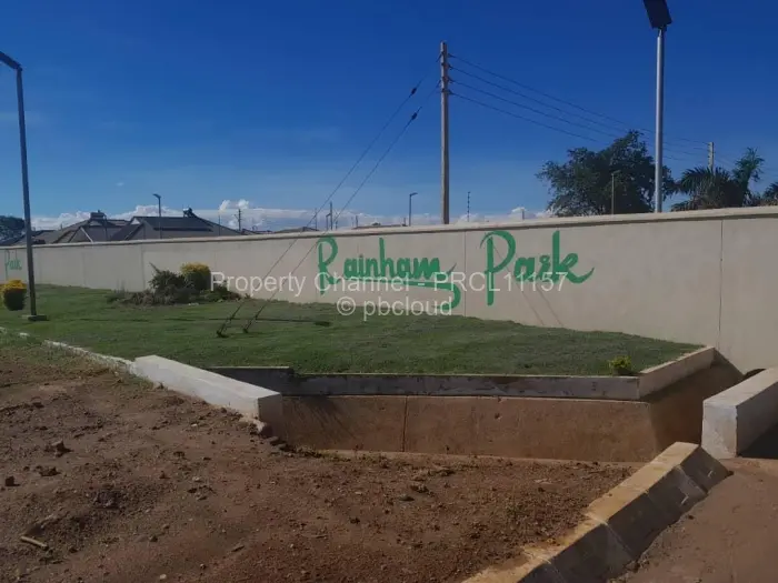 Residential Stand for Sale in Rainham, Harare