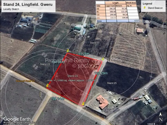 Farm/Plot for Sale in Gweru CBD, Gweru