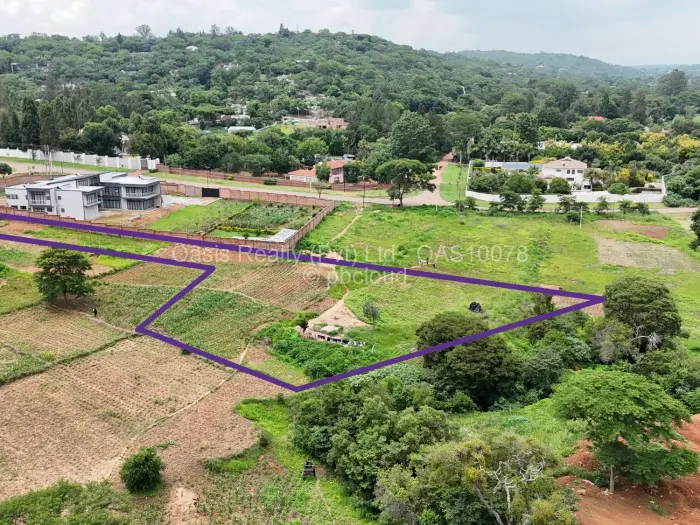 Residential Stand for Sale in Glen Lorne, Harare