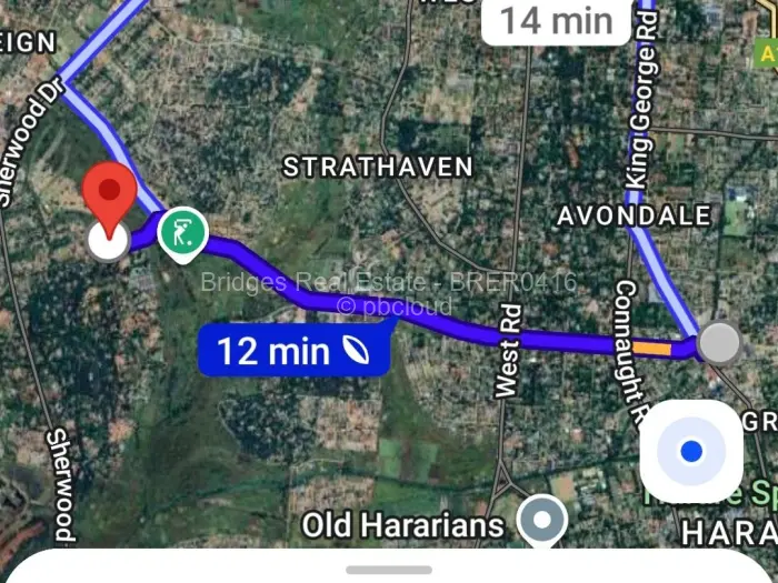 Residential Stand for Sale in Meyrick Park, Harare