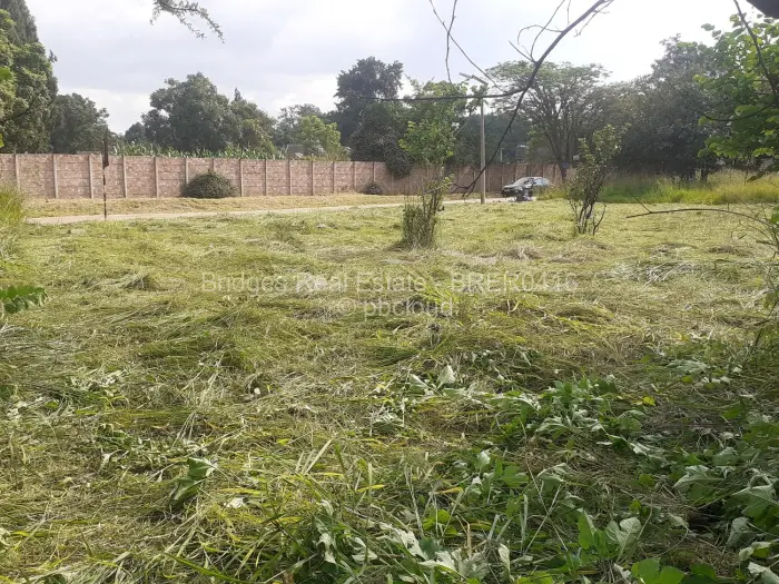 Residential Stand for Sale in Meyrick Park, Harare