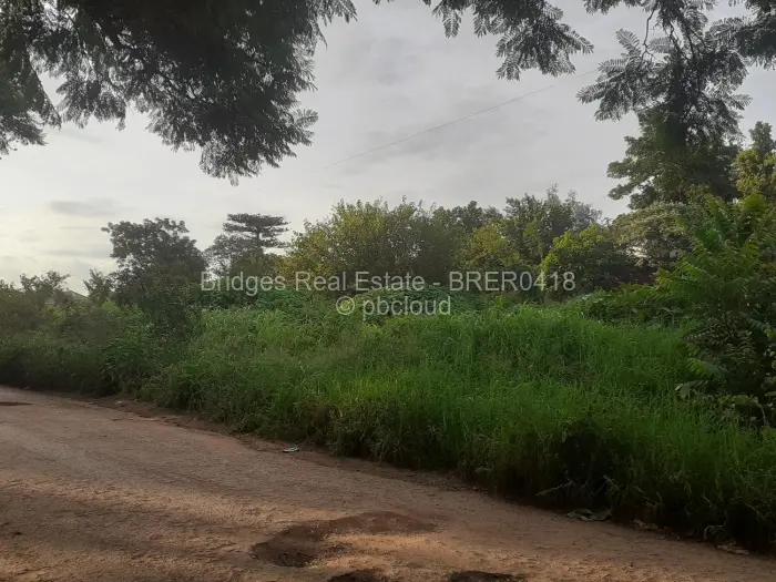 Residential Stand for Sale in Haig Park, Harare