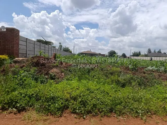 Residential Stand for Sale in Mount Pleasant Heights, Harare