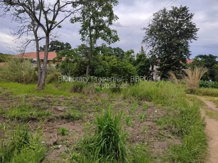 Residential Stand for Sale in Prospect, Harare