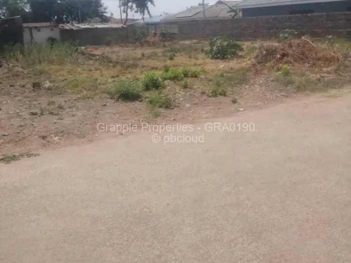 Residential Stand for Sale in Prospect, Harare