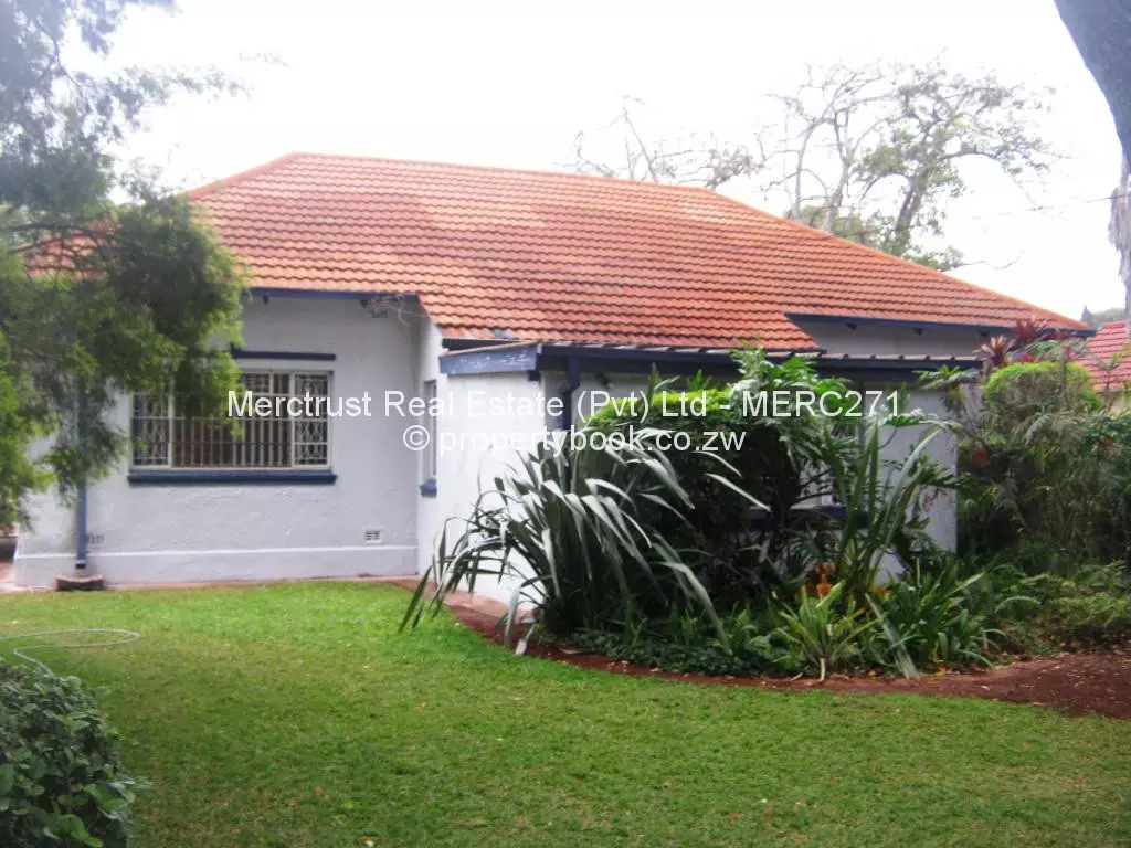 House for Sale in Milton Park, Harare
