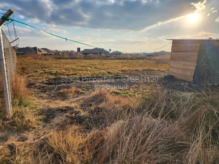 Residential Stand for Sale in Sandton Park, Harare