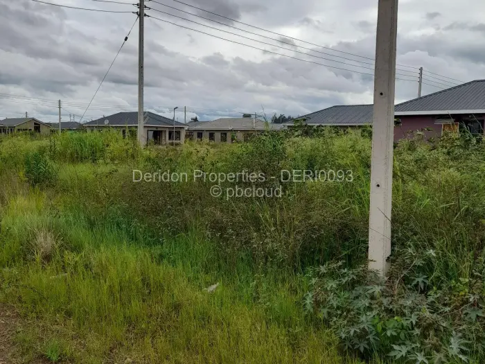 Residential Stand for Sale in Rainham, Harare
