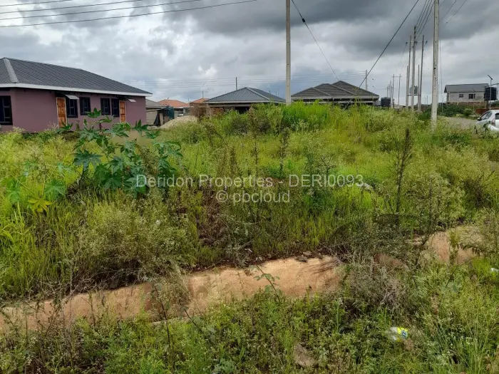 Residential Stand for Sale in Rainham, Harare