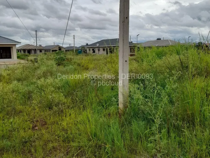 Residential Stand for Sale in Rainham, Harare