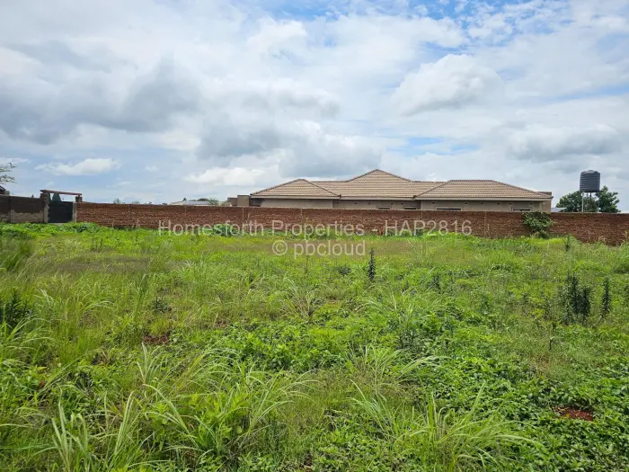 Residential Stand for Sale in Mount Pleasant Heights, Harare