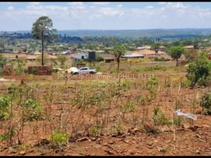 Residential Stand for Sale in Crowhill Views, Harare