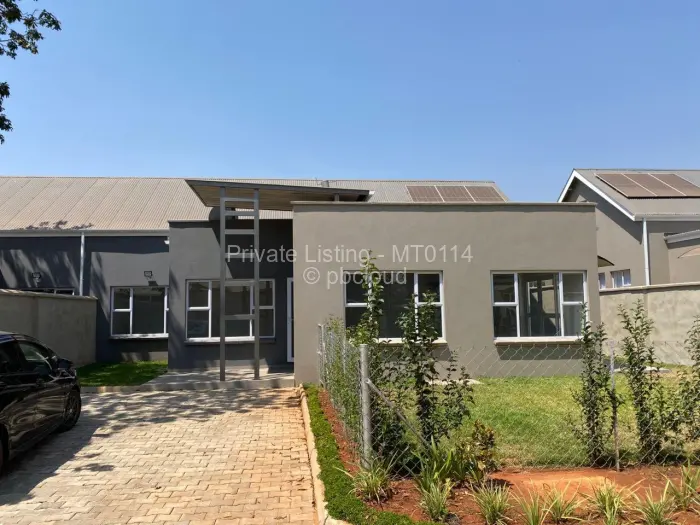 Townhouse/Cluster to Rent in Mount Pleasant, Harare