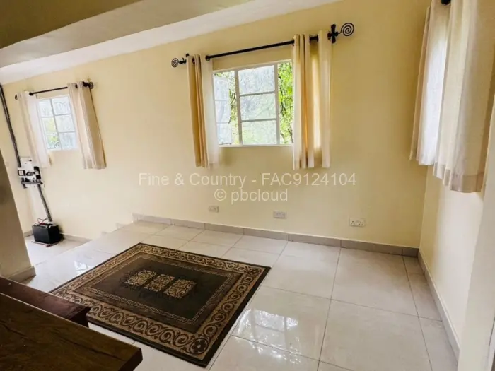 2 Bedroom House to Rent in Glen Lorne, Harare