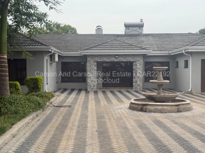 4 Bedroom House to Rent in Highlands, Harare