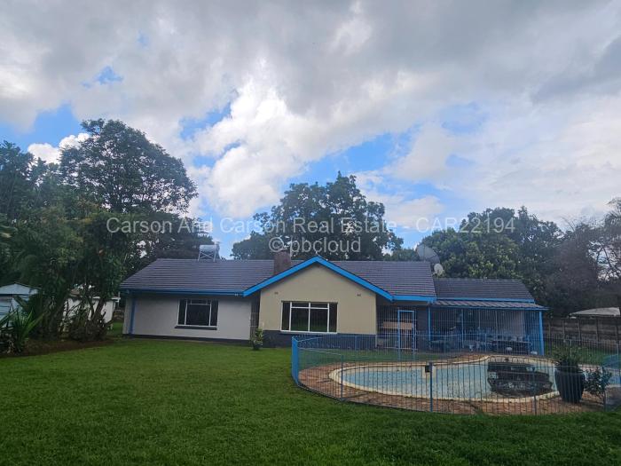 4 Bedroom House to Rent in Northwood, Harare