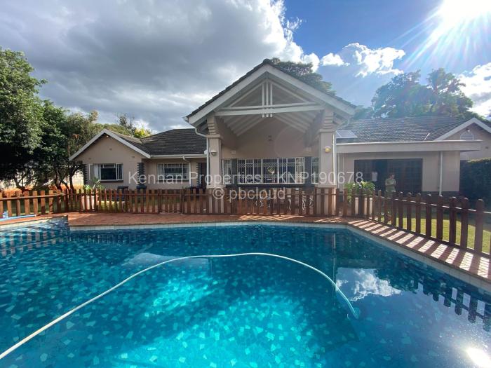 4 Bedroom House to Rent in Highlands, Harare