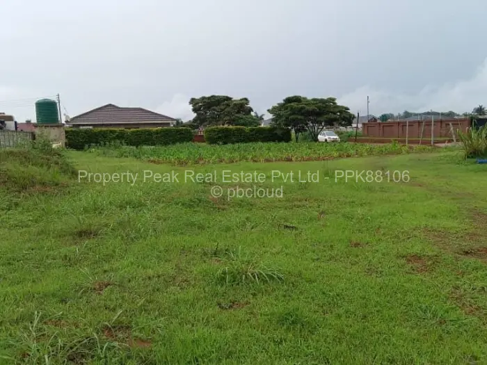 Residential Stand for Sale in Mount Pleasant Heights, Harare