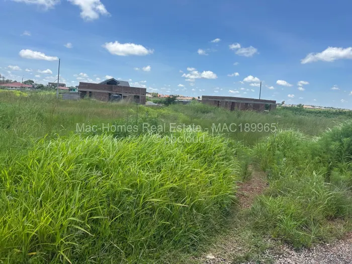 Residential Stand for Sale in Haydon Park, Mazowe
