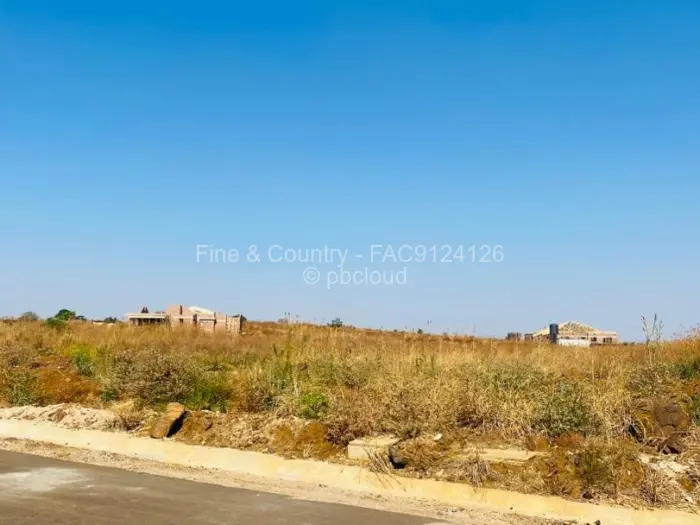 Residential Stand for Sale in Pomona, Harare