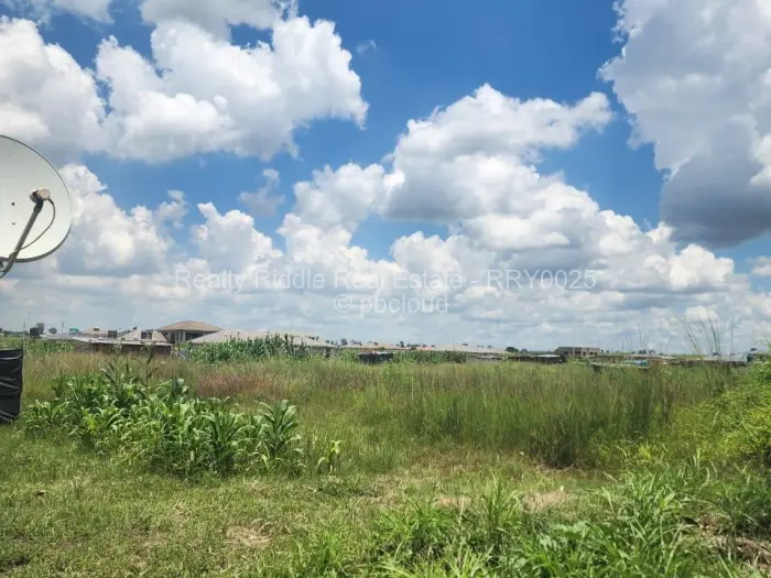 Residential Stand for Sale in Haydon Park, Mazowe